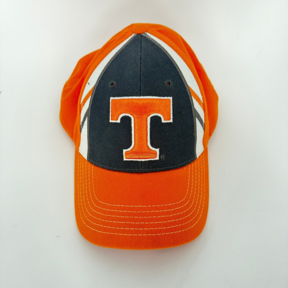 Captivating Headwear Tennessee Volunteers Vols Hat Orange Navy Blue Adjustable